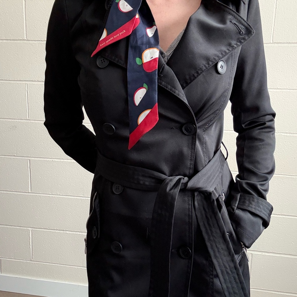 Le Chateau Classic Black Outerwear